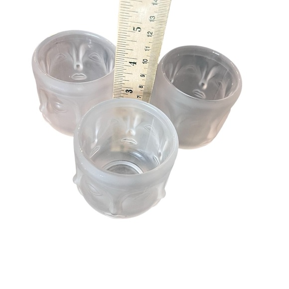 Infinite Buddha Frosted Tiki Cups Votives Three - Picture 5 of 16